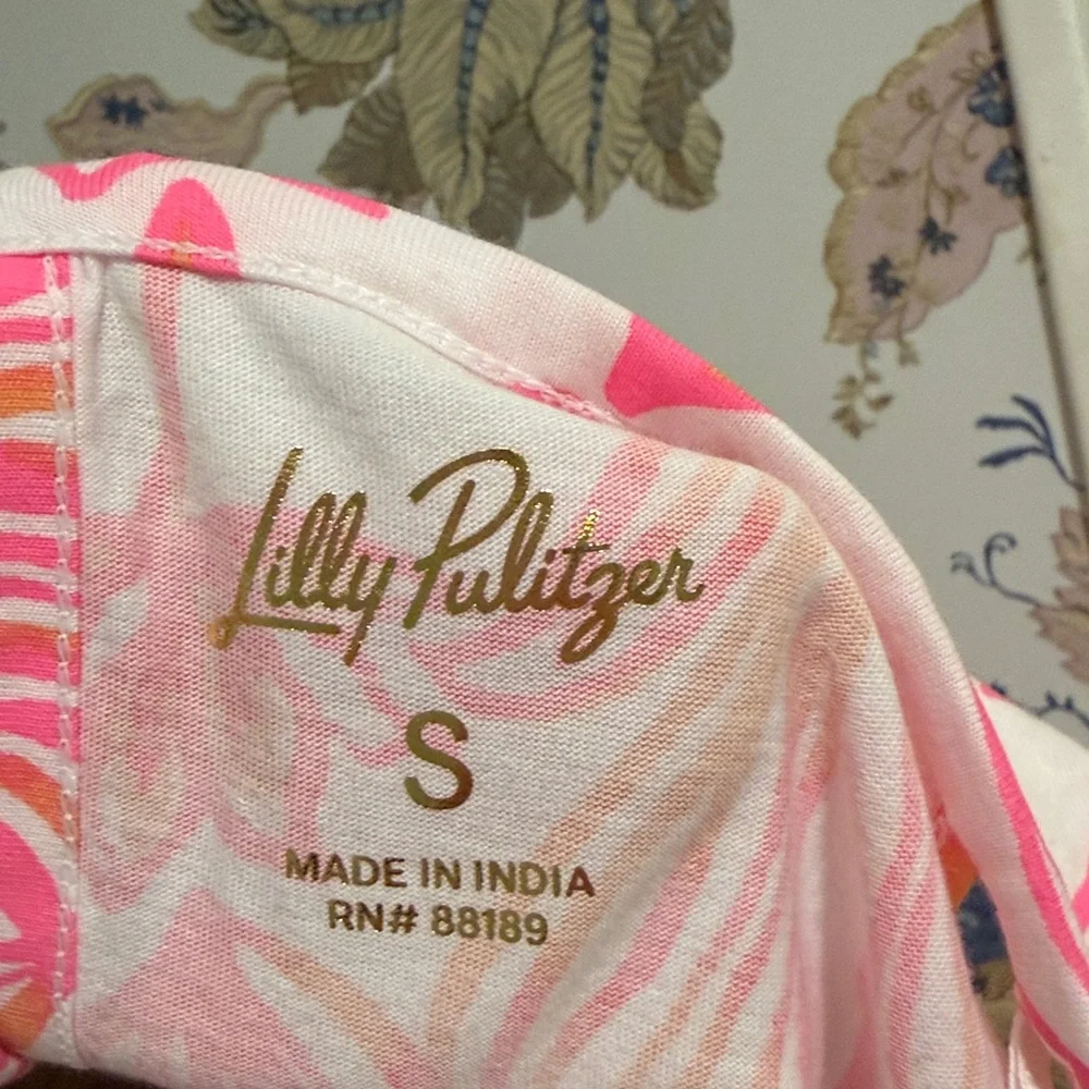 Lilly Pulitzer Dixi Tiered Cotton Sleeveless Dress - Picture 5 of 8